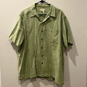 Men’s organic linen shirt